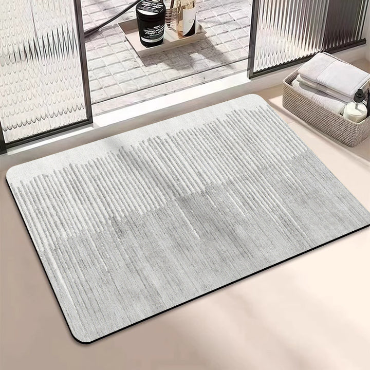 Geometric Pattern Soft Memory Foam Bath Mat Kalsten