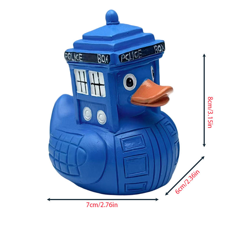 Playful rubber duck in police design Kalsten