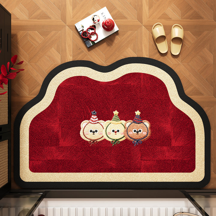 Charming Cat-Themed Door Mat Kalsten