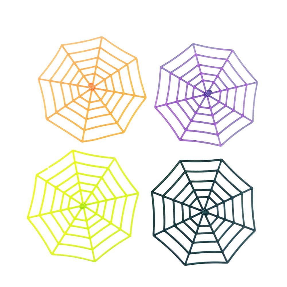 Decorative Halloween Spider Web Mat Kalsten