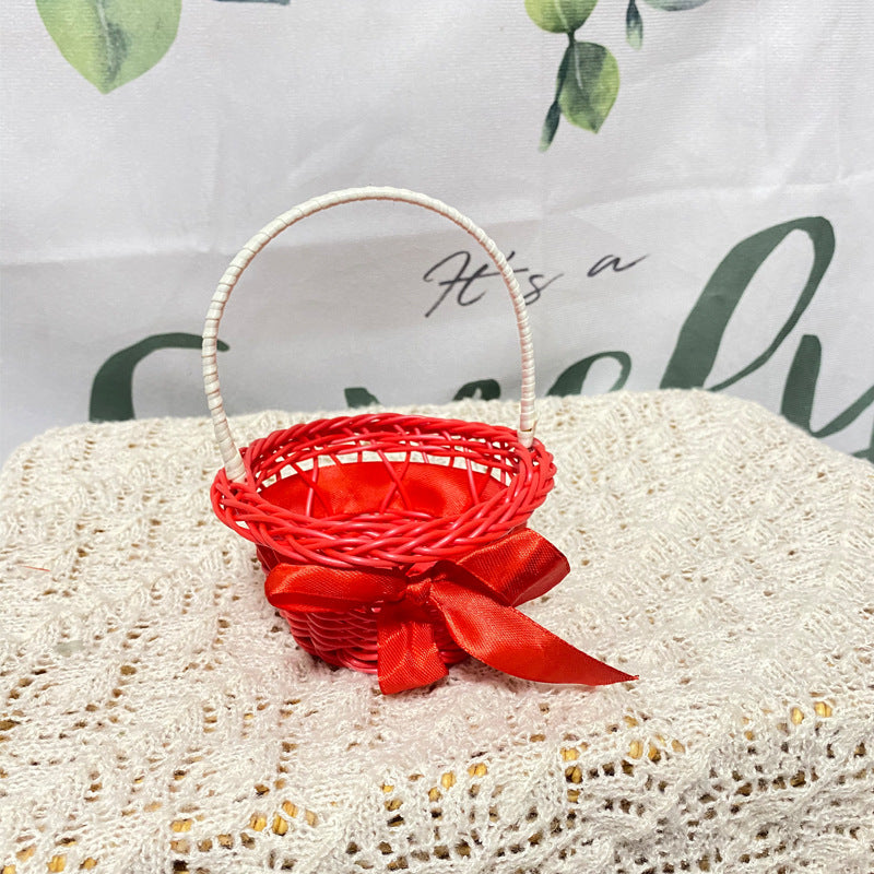 Decorative Miniature Woven Gift Basket Kalsten