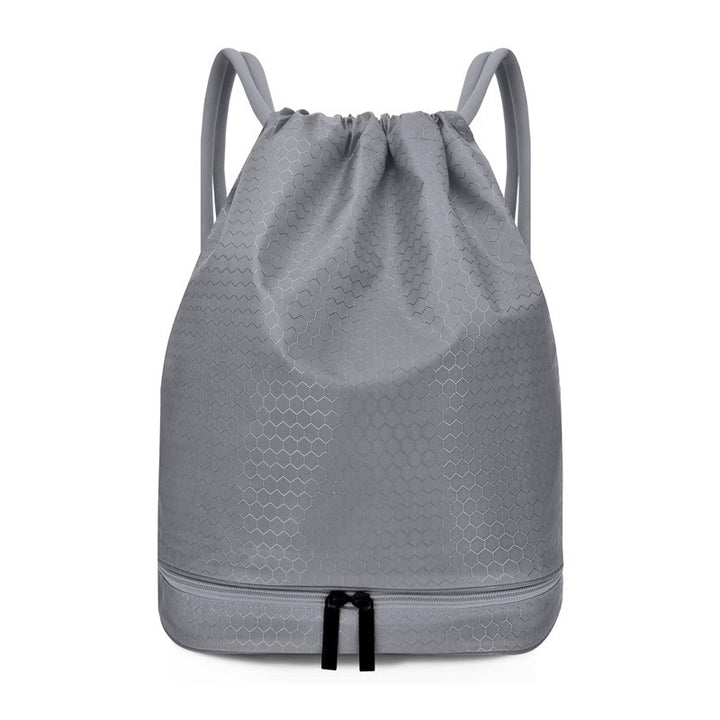 Lightweight Hexagonal Pattern Drawstring Backpack Kalsten