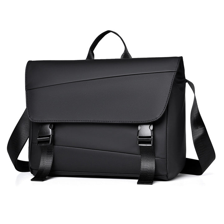 Multifunctional shoulder bag with water-repellent material and smart storage Kalsten