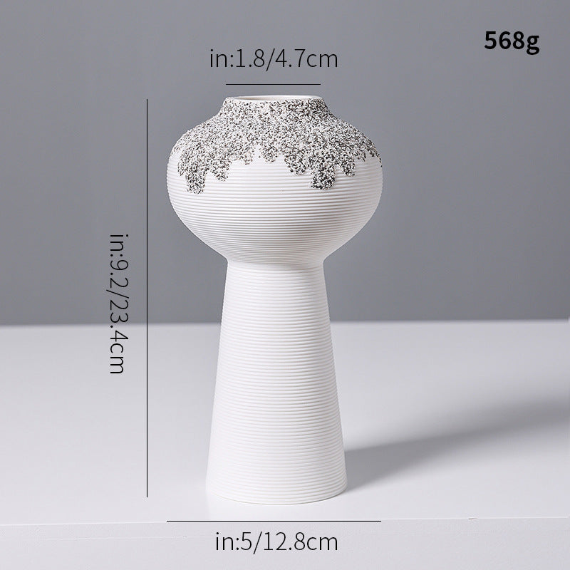 Artistic Texture Earthenware Vase