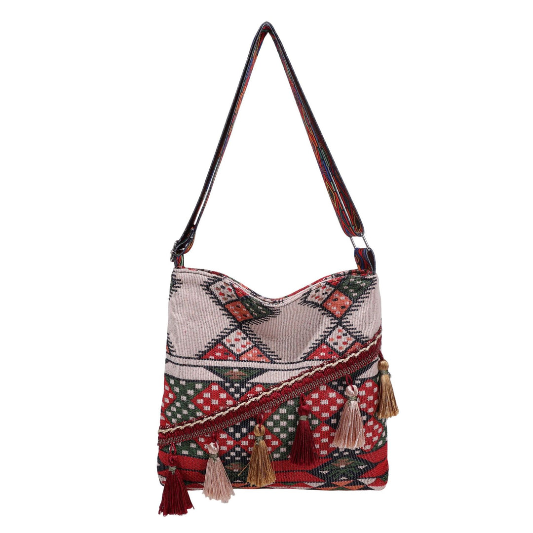 WoBohemian Style Embroidered Shoulder Bag Kalsten