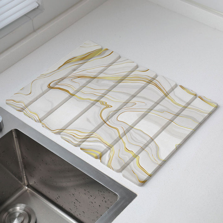 Elegant Kitchen Drying Mat