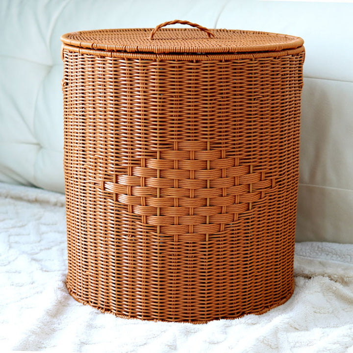 Women storage box made of braided material Kalsten