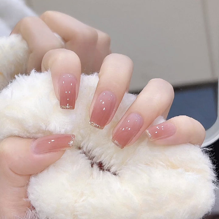 Artificial nails with heart design Kalsten