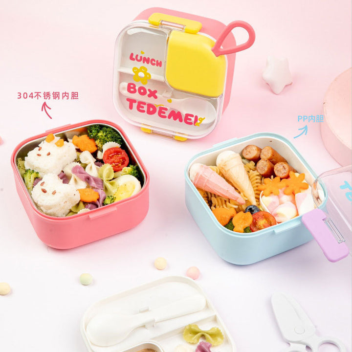 Fun-Themed Multi-Compartment Lunch Storage Container