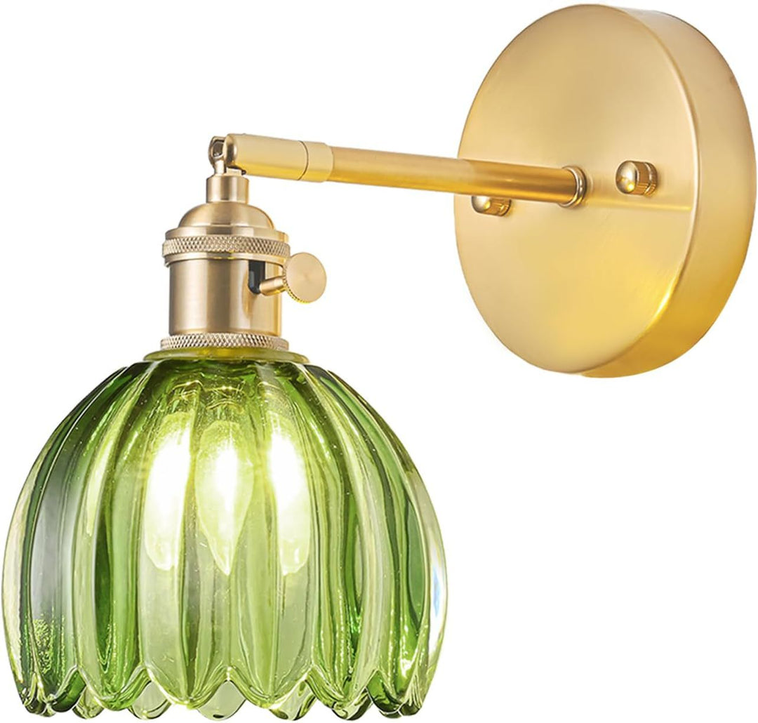 Elegant Glass Wall Sconce