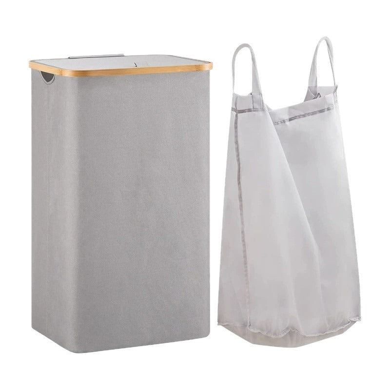 Elegant laundry basket with removable lid Kalsten