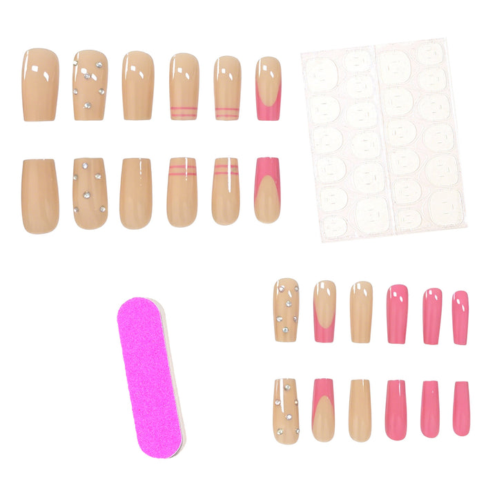 Elegant Acrylic Nail Enhancements Kalsten