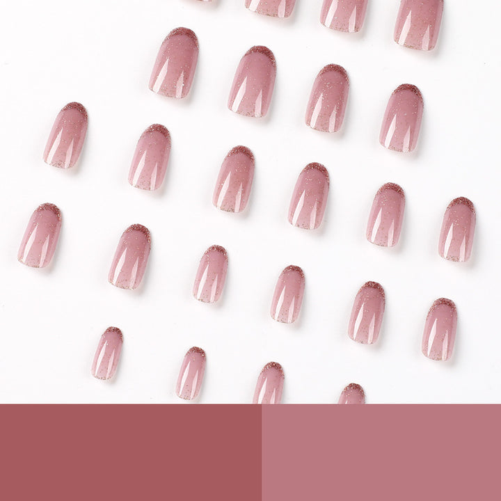 Artful Nail Art with Glitter Accents Kalsten