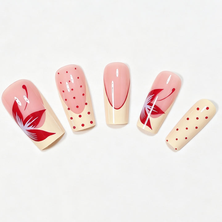 Artistic Press-On Nail Design Kalsten