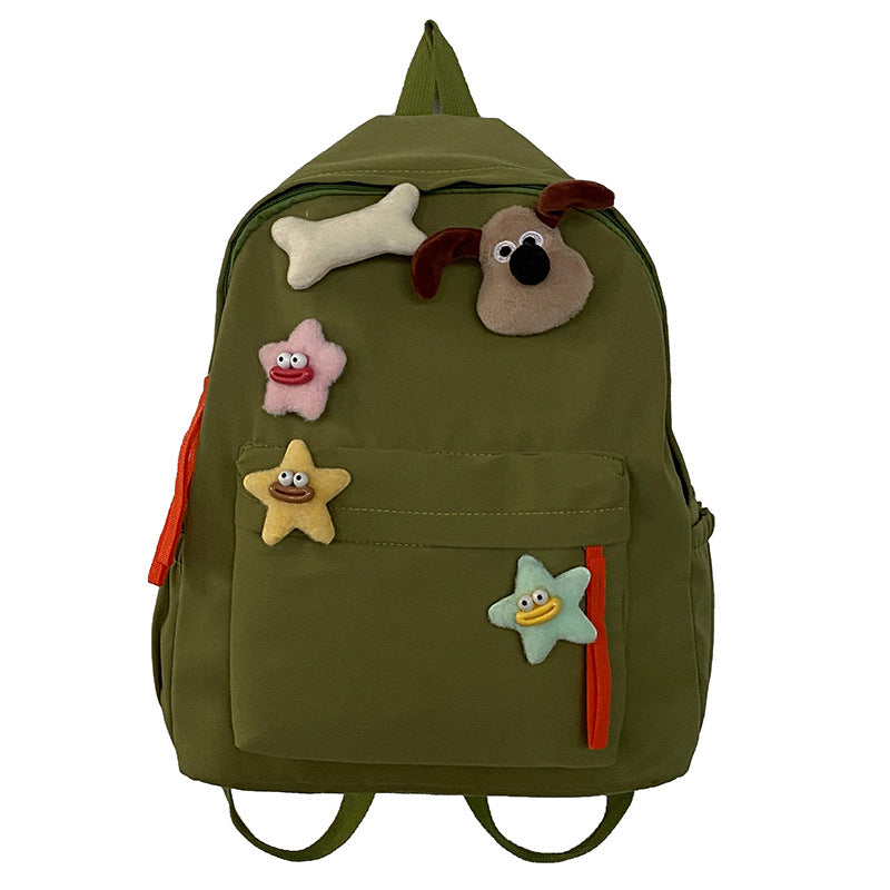 Kids' Playful Character Design School Backpack Kalsten