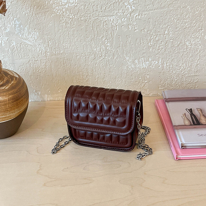 WoTextured Quilted Mini Crossbody Bag Kalsten