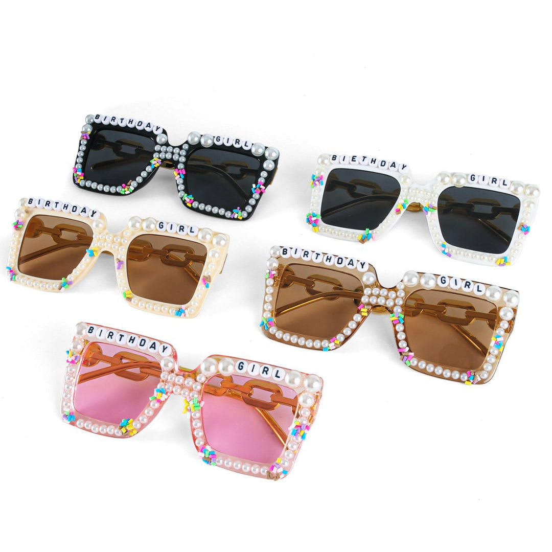 Decorative Birthday-Themed Fashion Sunglasses Kalsten