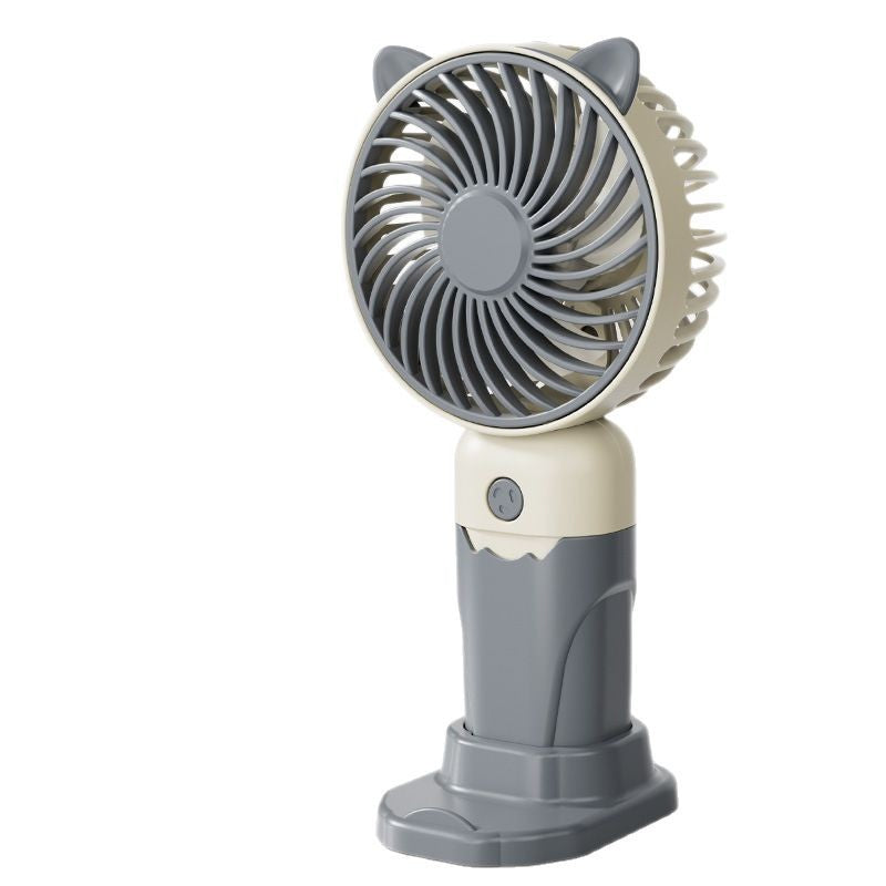 Women's portable mini fan with cat ears and USB charging function Kalsten