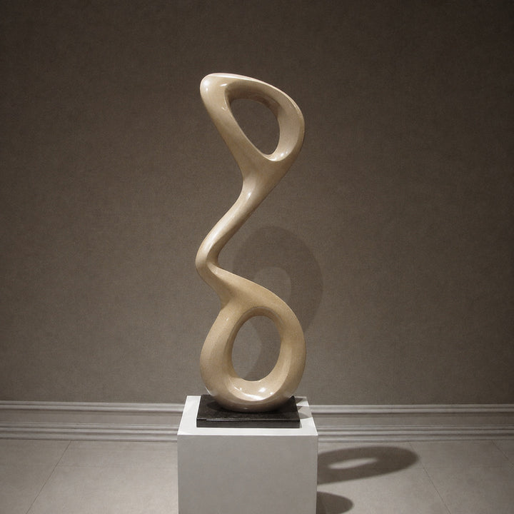 Abstract Decorative Loop Sculpture