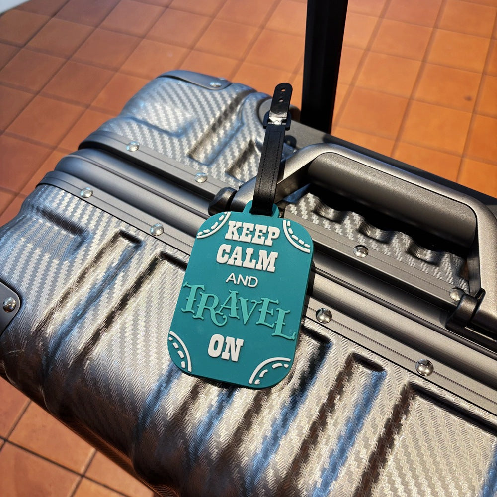 Inspirational Travel Luggage Tag Kalsten
