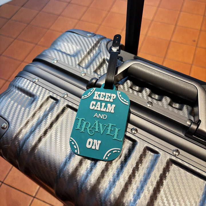 Inspirational Travel Luggage Tag Kalsten