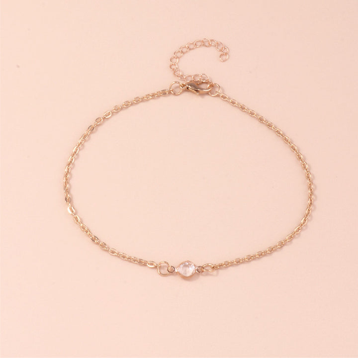 Elegant Minimalist Chain Anklet Kalsten