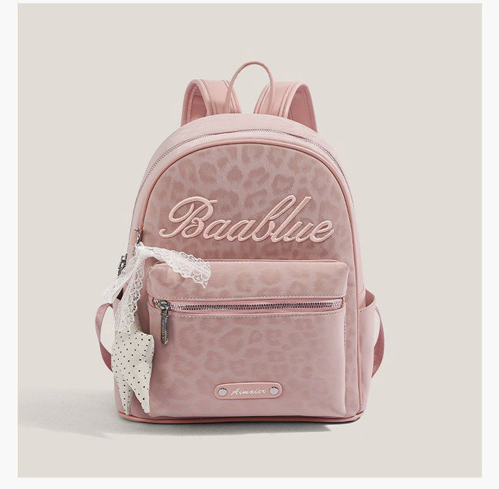 Star-Embellished Casual Backpack Kalsten