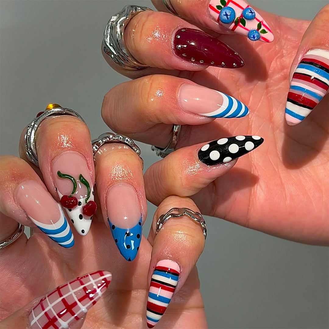 Artful Fingernails In An Unusual Design Kalsten
