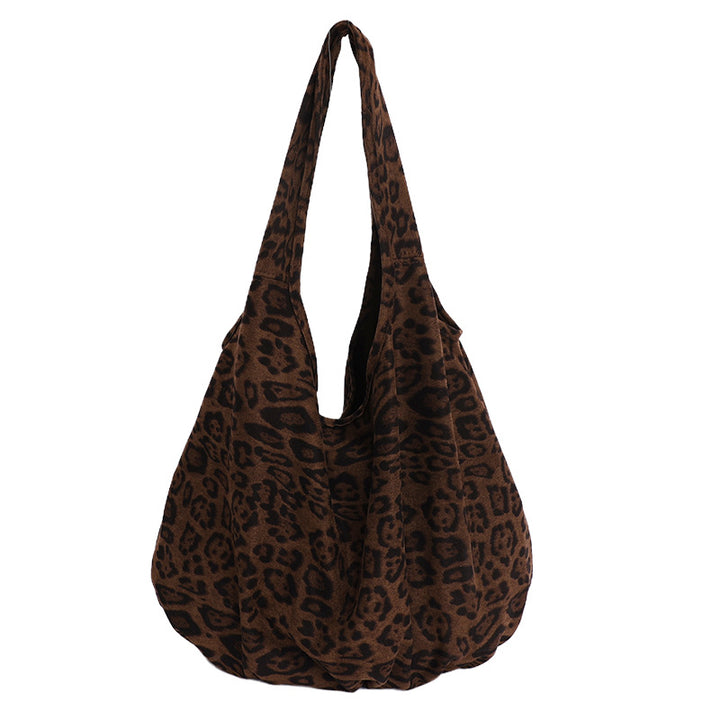 Soft Suede Slouchy Tote Bag