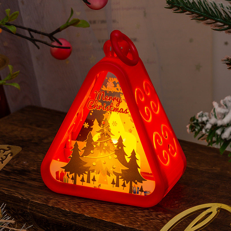 Cheerful decorative lantern