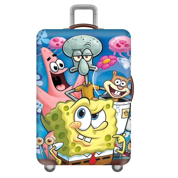 Unisex hard shell suitcase with colorful cartoon design Kalsten
