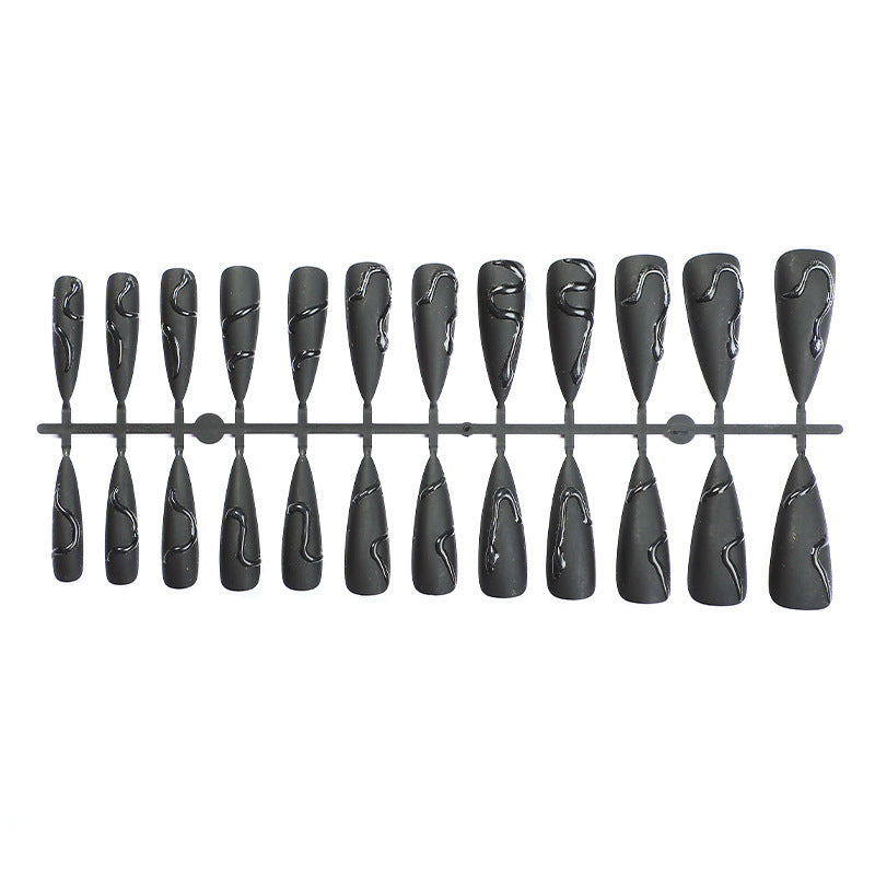 Nail art set with glittering crystal embellishments Kalsten