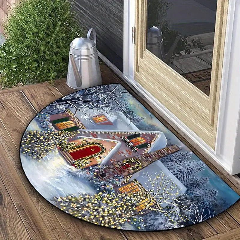 Holiday-Themed Decorative Floor Mat Kalsten