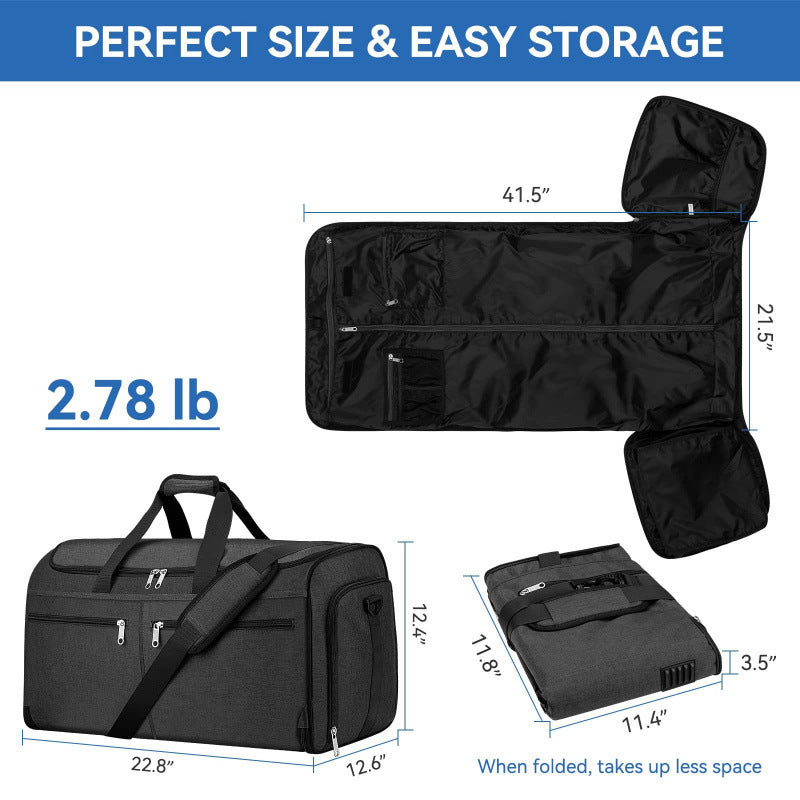 Multifunctional Sports Travel Bag with Multiple Compartments Kalsten