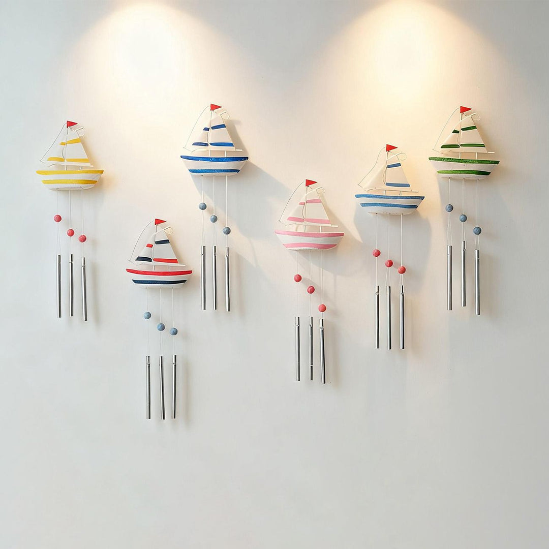 Nautical-Themed Hanging Wind Chime