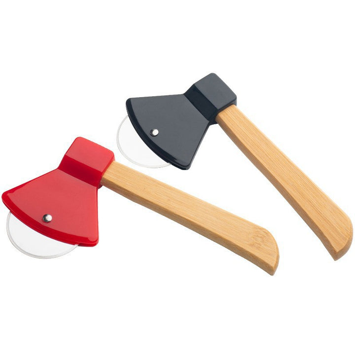 Pizza cutter with ergonomic wooden handle Kalsten