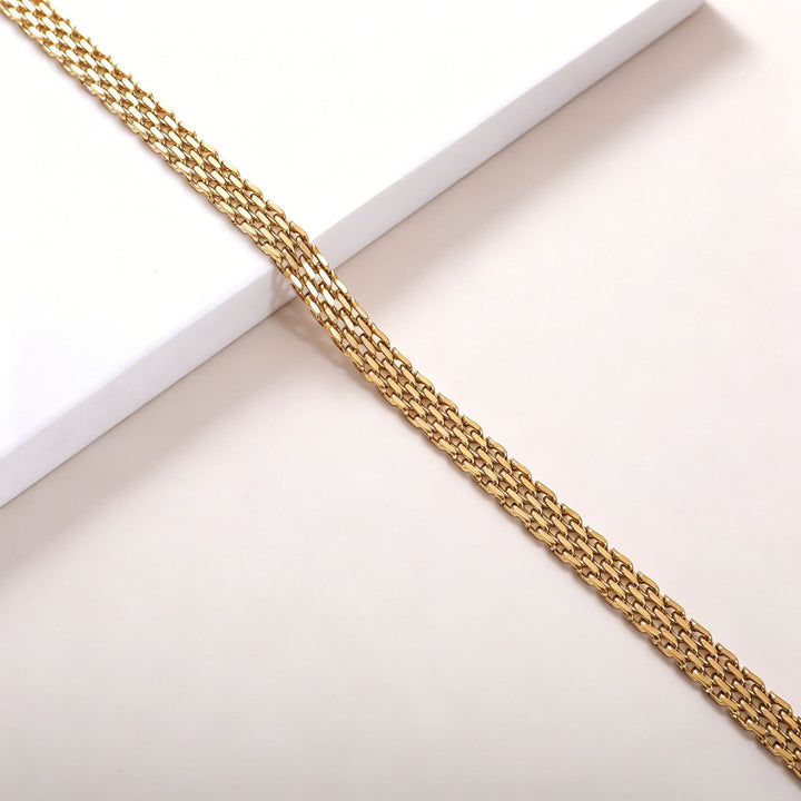 Luxe Interwoven Chain Necklace Kalsten
