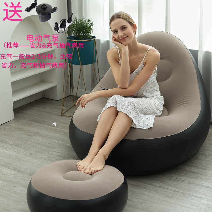 Women's Inflatable Comfort Sofa with Ergonomic Backrest Kalsten