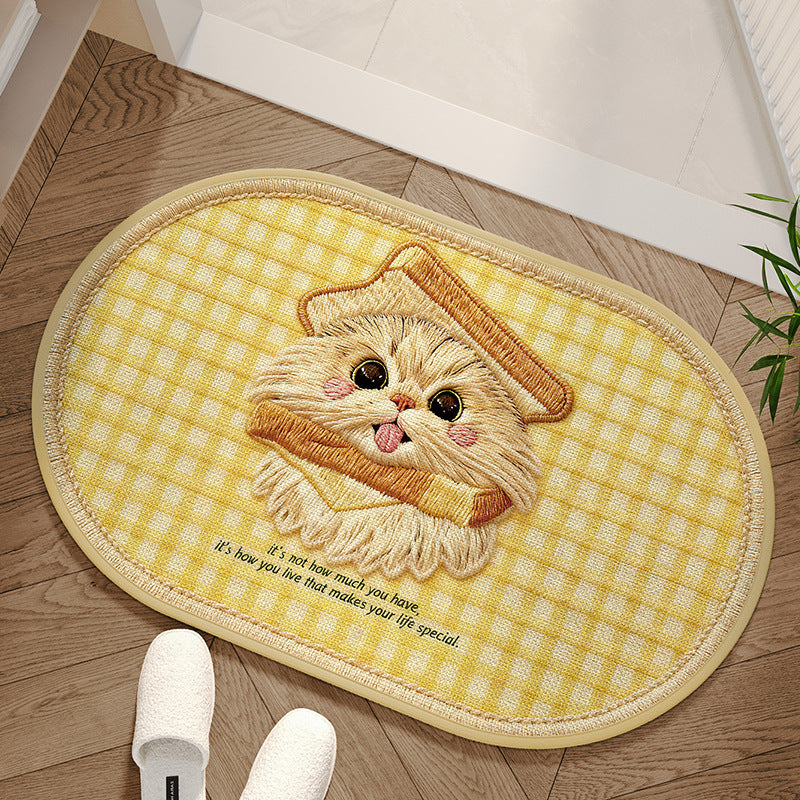 Adorable Dog-Themed Area Mat Kalsten