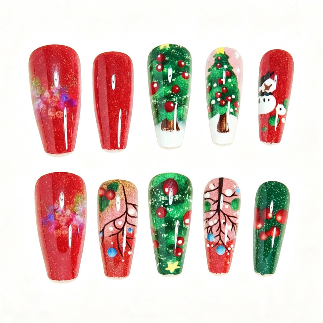 Festive Holiday Nail Art Kalsten