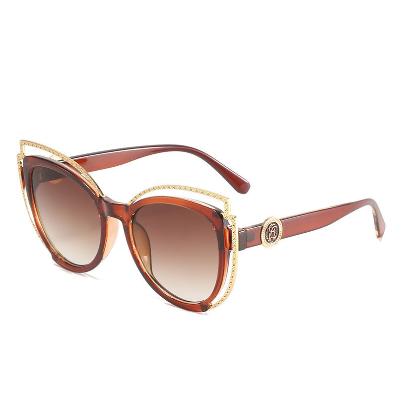 Luxury Decorative Cat-Eye Sunglasses Kalsten
