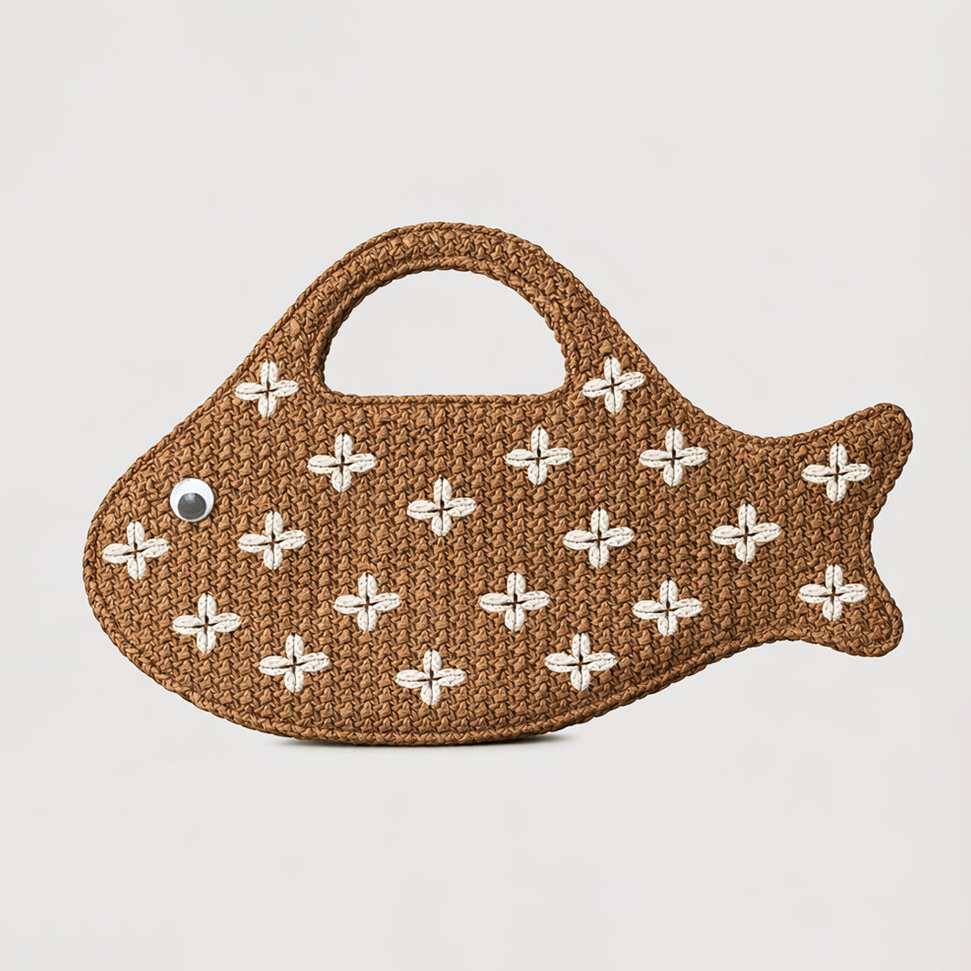 Playful Fish-Shaped Handbag  1790618688