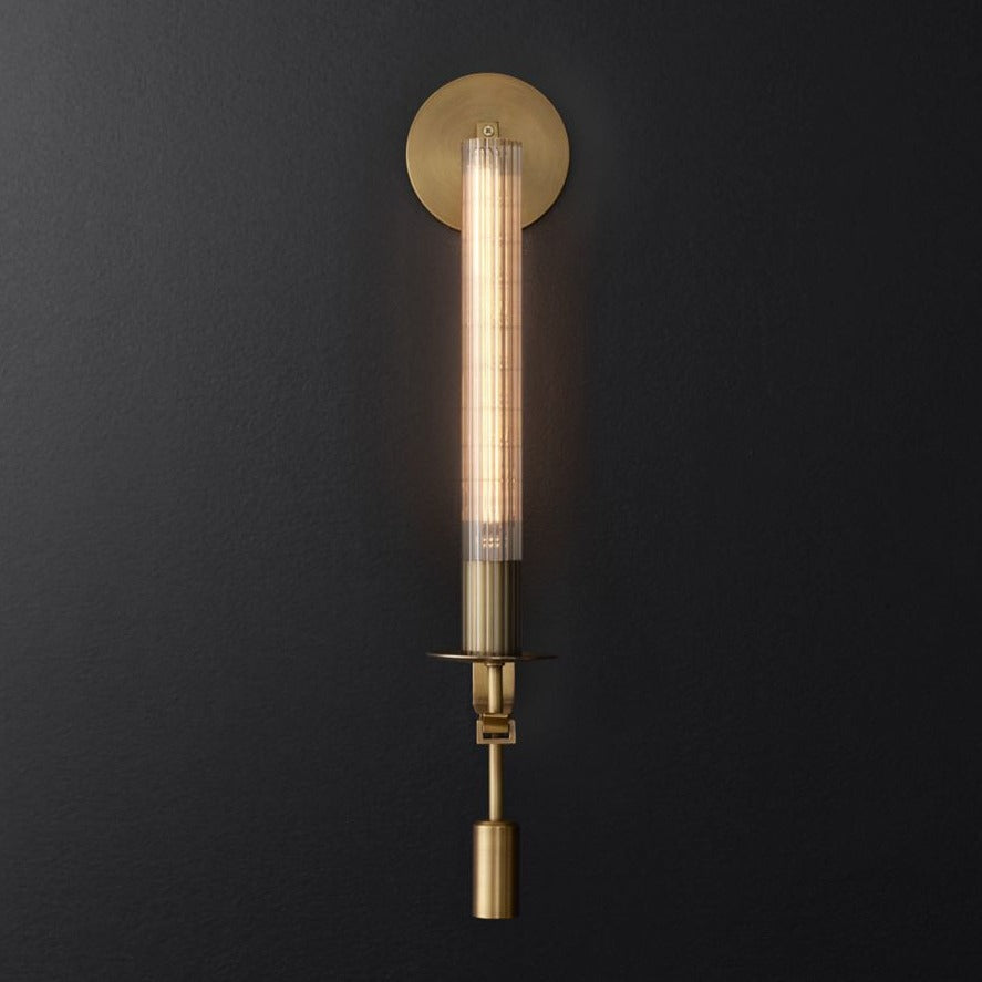 Elegant Vertical Wall Sconce