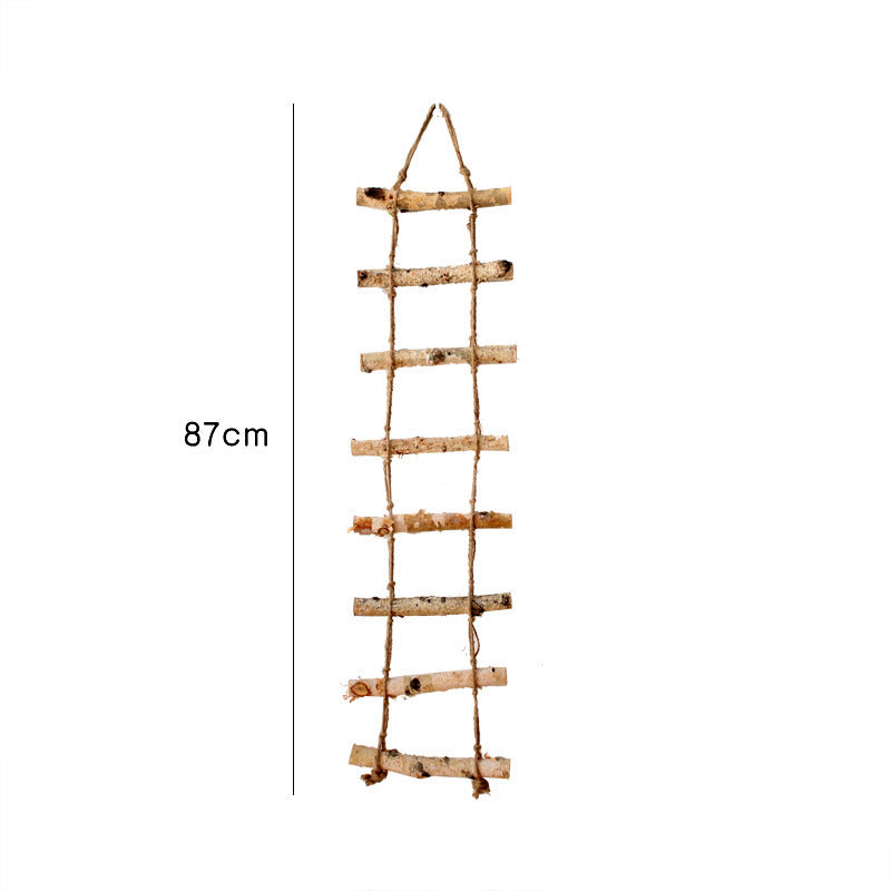 Rustic wall hanging made of natural wood Kalsten