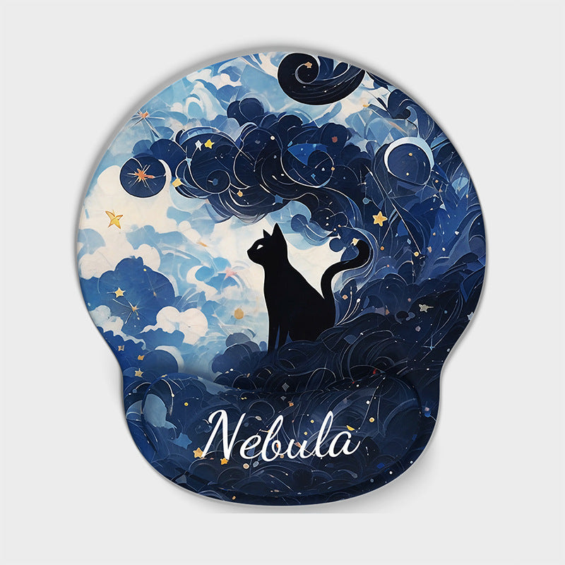 Artistic Nebula-Themed Mouse Pad Kalsten