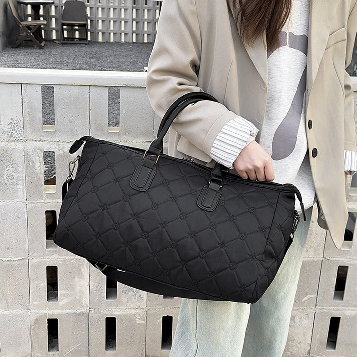 Elegant Quilted Travel Tote Bag Kalsten