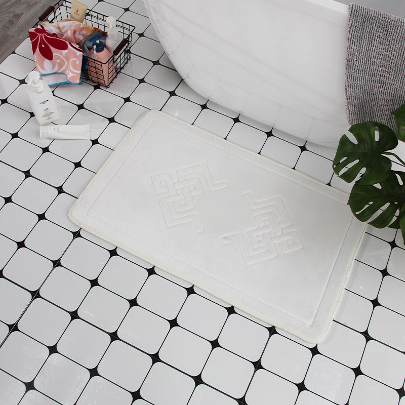 Plush Bath Mat Kalsten