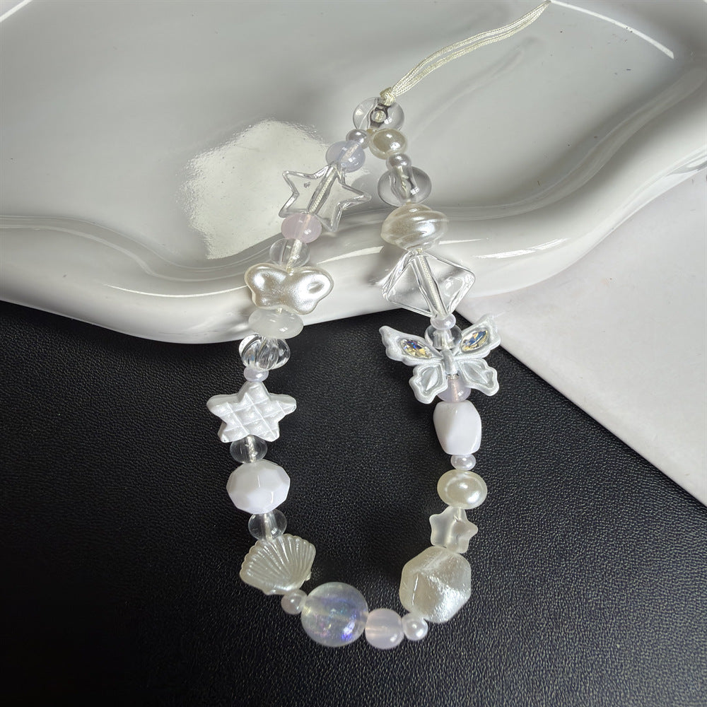 Decorative Beaded Phone Lanyard Kalsten