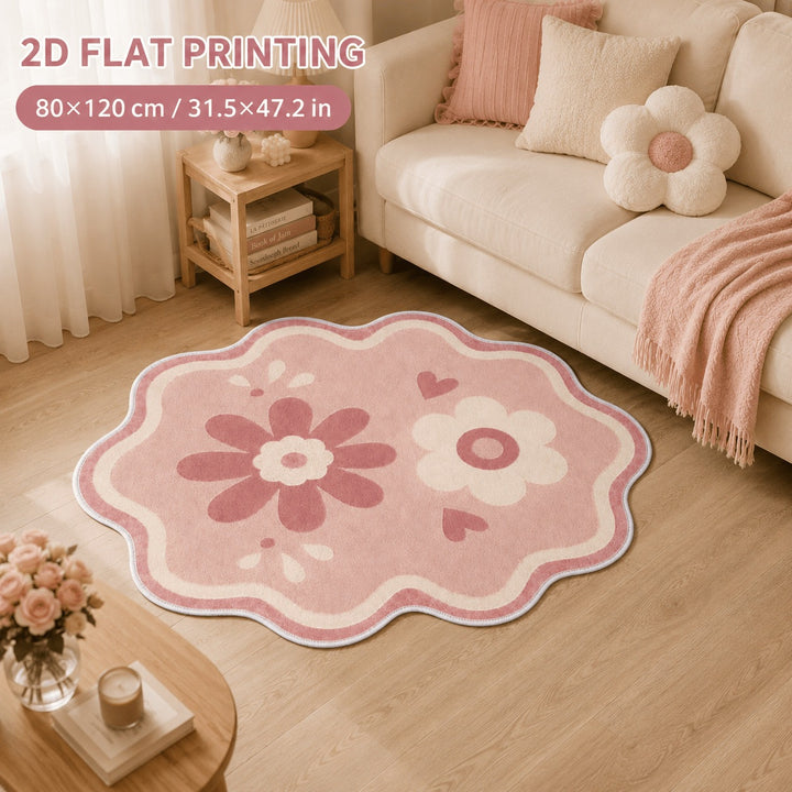 Playful Cat-Shaped Area Rug