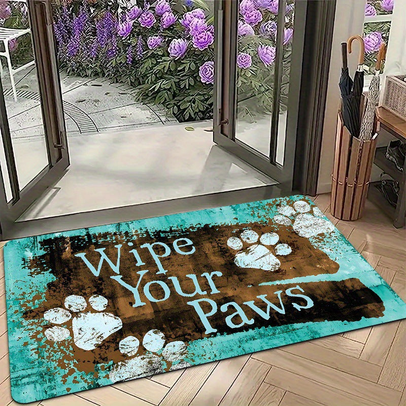 Rustic Welcome Mat Kalsten